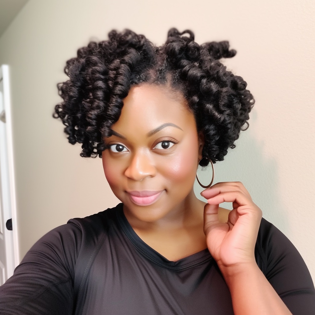 Bantu Knot Out Hairstyle - Shine My Crown