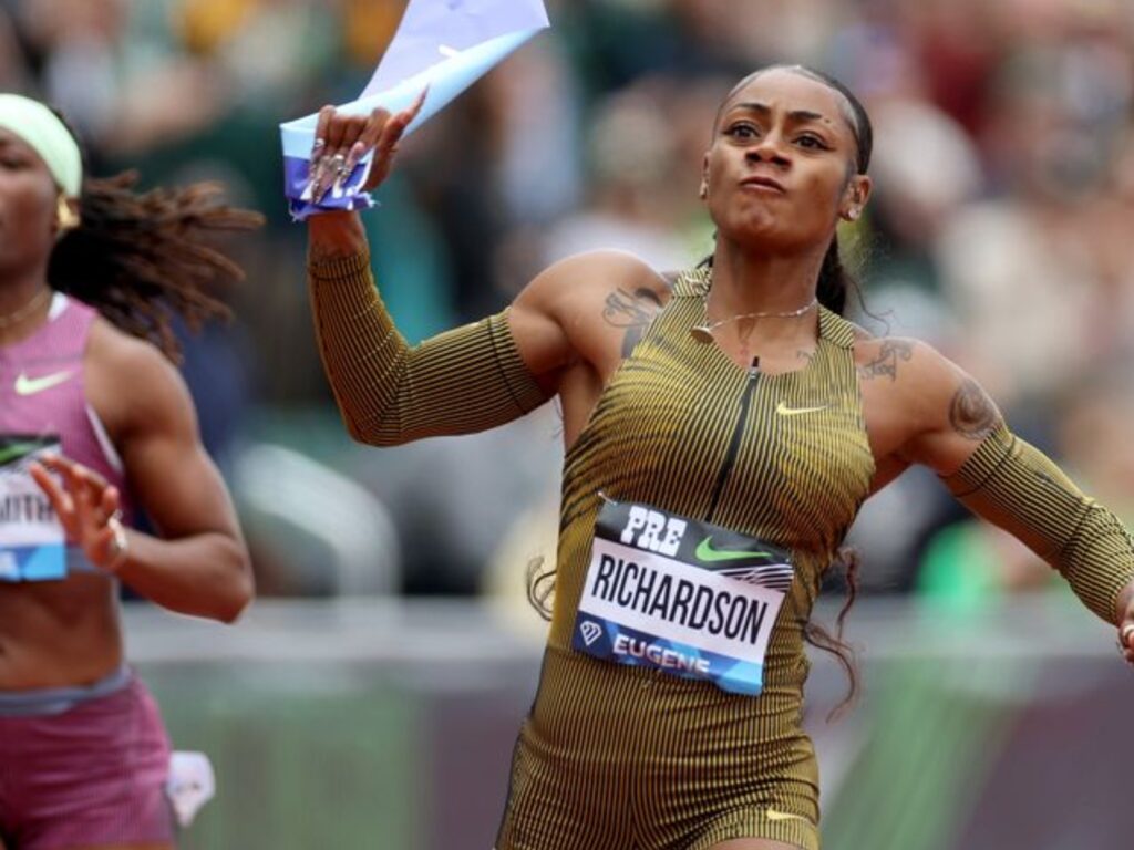 Sha'Carri Richardson Wins Pre Classic In 10.83 Secs In Her First 100m Of Olympic Season