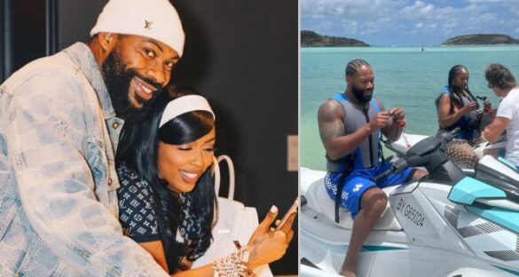 Videos: Kash Doll & Za'Darius Smith Get Wild on Jet Skis During Their Baecation!