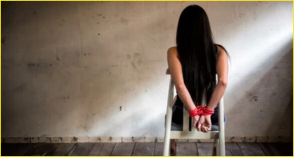 Kidnapped woman