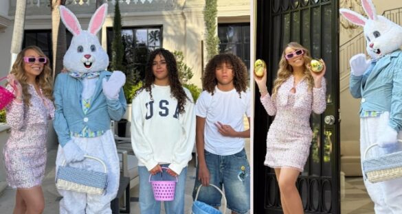 Even Mariah Carey Gets Mom-Shamed—By Her Own Kids On Easter!