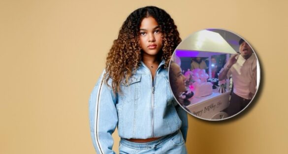 Chris Brown Sings To Shai Moss, Bow Wow's Daughter, On Her Birthday — And The Internet Can’t Handle It!