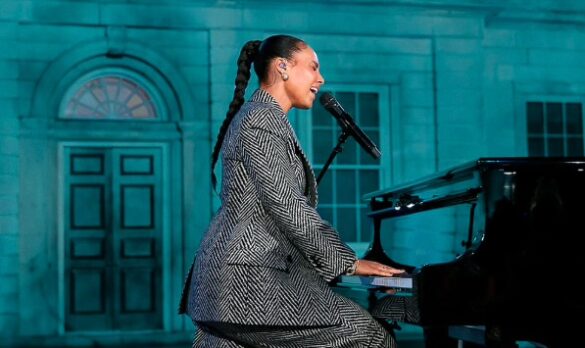 Alicia Keys Dazzles In Givenchy At Tiffany & Co.’s Blue Book 2025 High Jewelry Gala