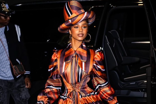 Tyla Shines in Tolu Coker’s AW25 ‘ORI–Upon Reflection’ Collection Ahead of Met Gala Spotlight Tyla Champions Afro-Futurist Elegance In Tolu Coker’s ‘ORI–Upon Reflection’ Ahead Of Met Gala
