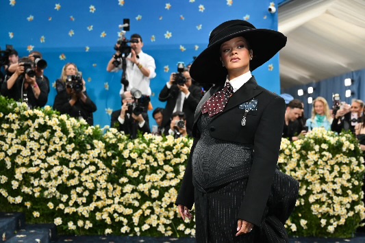 Rihanna Serves Maternity Glam in Custom Marc Jacobs for Met Gala 2025