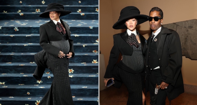 Rihanna Shocks With Third Pregnancy Reveal At Met Gala 2025!