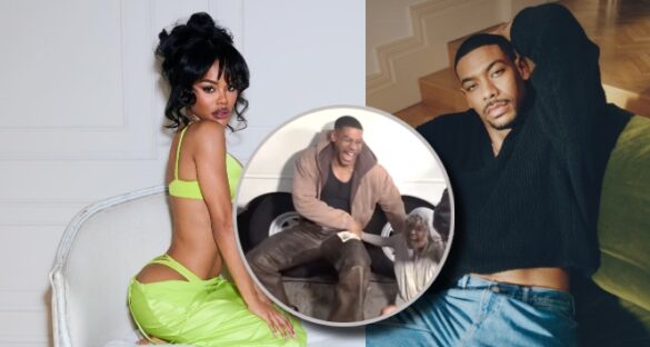 Teyana Taylor and Aaron Pierre (2) Is This Her Man? Teyana Taylor Caught Teaching Aaron Pierre That TikTok Dance