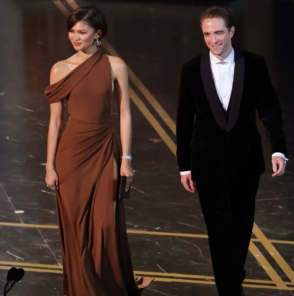 Zendaya and her The Drama co-star Robert Pattinson